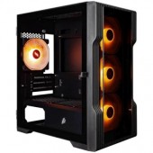 Корпус 1STPLAYER TRILOBITE T3-G ARGB Black T3-G-BK-4F2(AP)
