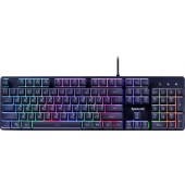 Клавиатура Redragon Nagato (игровая для ПК, мембранная, пластик, интерфейс подключения - USB-A, подсветка, цвет черный) (72077)