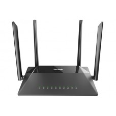 Беспроводной двухдиапазонный маршрутизатор D-Link DIR-853/URU/R3A (802.11ac (Wi-Fi 5), 2.4 ГГц/5 ГГц, до 1167 Mbps, 802.1X, WAN, 4xGigabit LAN, 1xUSB)