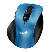 Двухрежимная бесшумная мышь Genius Ergo 9000S, синий, 31030038401