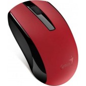 Беспроводная перезаряжаемая мышь Genius ECO-8100, красный, 31030010413