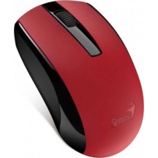 Беспроводная перезаряжаемая мышь Genius ECO-8100, красный, 31030010413