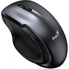 Беспроводная бесшумная мышь Genius Ergo 8200S, серый, 31030029401