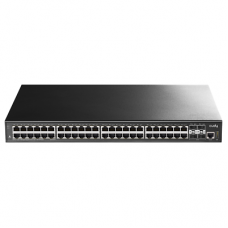 Коммутатор Cudy GS5048S4 (L3, 48 x 1Gb RJ45, 4x 10G SFP+, 19", Сертификат ОАЦ)