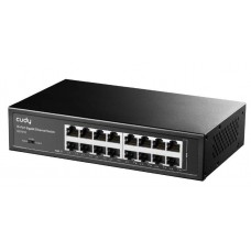 Коммутатор Cudy GS1016 (16 x 1Gb RJ45, Unmanaged, 13", VLAN Extend Modes)