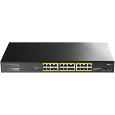 Коммутатор Cudy GS1028PS2 (24 x PoE 1Gb RJ45, 2 x SFP, 300W, 19", Unmanaged)