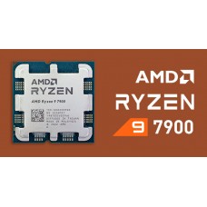 Процессор BOX Socket-AM5 AMD Ryzen 9 7900 (100-100000590BOX) 12C/24T 3.7GHz/5.4GHz 12+64Mb 65W with Wraith Prism cooler