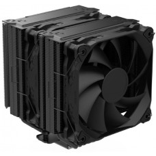 Кулер PentaWave Z06D LGA115X/1200/1700/20XX /AM4/AM5 (8 шт/кор, TDP 270W, 2*120mm PWM Fan, 6 тепловых трубок 6мм, медное основание, 600-1950RPM, 12-32,6dBa) Black