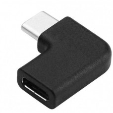 Переходник USB-C M -> USB-C F угловой KS-is KS-395