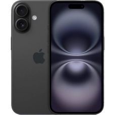 Смартфон iPhone 16 Black 128GB MYE73