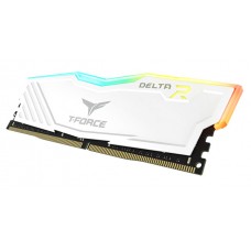 DDR5 16Gb KiTof2 PC-48000 6000MHz Team T-Force Delta RGB (FF4D516G6000HC38ADC01) CL38-38-38-78 White