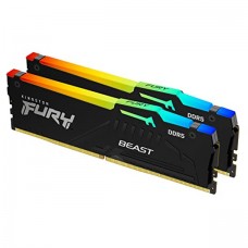 Оперативная память DDR-5 32GB PC-44800 Kingston FURY Beast RGB KF556C36BBEAK2-32