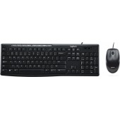 Клавиатура + мышь Logitech Wireless Combo MK200 USB 920-002694