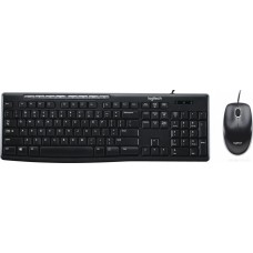 Клавиатура + мышь Logitech Wireless Combo MK200 USB 920-002694