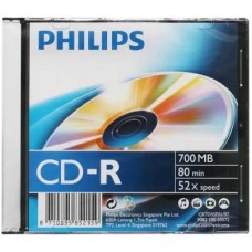 [NEW] CR7D5SB10/97 Диск CD-R Philips 700 Mb, 52х, Cake Box (10)
