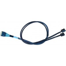 <CBL-8654-8643-08> Кабель SFF8654-> 2xSFF8643 0.8м