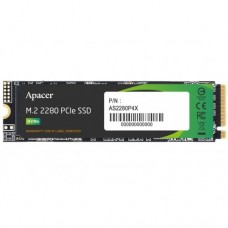 AP256GAS2280P4X-1 Apacer SSD AS2280P4X 256Gb M.2 2280 PCIe Gen3x4, R2100/W1700 Mb/s, 3D NAND, MTBF 1.8M, NVMe, 100TBW