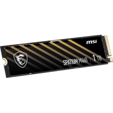 SSD жесткий диск PCIE 4.0 NVME M.2 1TB SPATIUM M460 1TB MSI