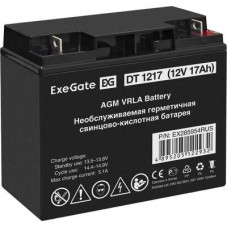 Аккумулятор Exegate DT 1217 (12V, 17Ah) для слаботочных систем <EX285954RUS>