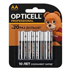 OPTICELL MN1500-4 (LR6) Size AA, 1.5V, щелочной (alkaline) <уп.4 шт>