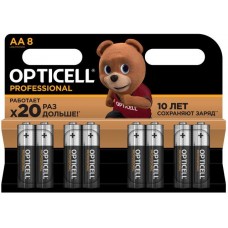 [NEW] Элемент питания OPTICELL PROFESSIONAL LR6 BL8 (8/96) 5052007