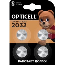 [NEW] Элемент питания OPTICELL SPECIALTY CR2032 BL4 (4/80) 5060007