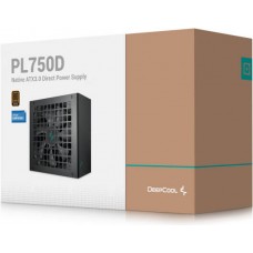 Блок питания Deepcool PL750D-FC <R-PL750D-FC0B-EU(-V2)> 750W ATX (24+4x4+16+3x6/8пин)