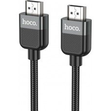 [NEW] Кабель Hoco US09 ver2.0 HDMI (m) HDMI (m) 2м черный (пакет)