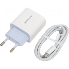 6931474762177 Зарядное устройство Hoco 20Вт, 3А, QC3.0/PD, 1хType-C, C94A, белый, коробка