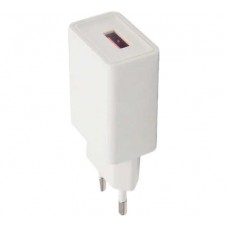 GoPower 00-00018569 Сетевое З/У GoPower GP1U 1USB 2.4A 12W белый (1/120/480)