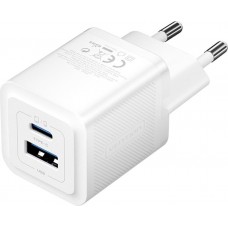 Vention <FEQW0-EU> Зарядное устройство USB (Вх. AC100-240V, Вых.DC5V, 30W, USB, USB-C)
