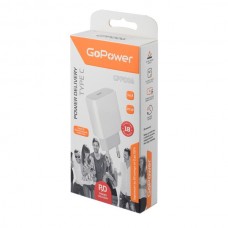 [NEW] GoPower 00-00022766 Сетевое З/У GoPower GPPD06 Type-C 20W PD3.0 белый