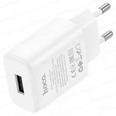 [NEW] HC-03812 HOCO CS13A/ Сетевое ЗУ/ PD / 1 USB/ Выход: 20W/ White