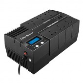 UPS 1000VA CyberPower BRICs LCD <BR1000ELCD> защита телефонной линии/RJ45,USB,+USB для зарядки мобильных устройств