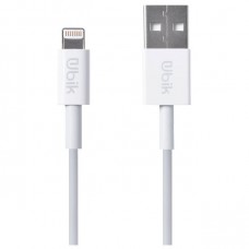 [NEW] HC-88412 HOCO X90/ USB кабель Lightning/ 1m/ 2,4A/ Силикон/ White