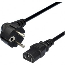 GoPower 00-00024055 Кабель питания GoPower евровилка CEE 7/7-C13 1.2м ПВХ 0.75мм черный (1/10/200)
