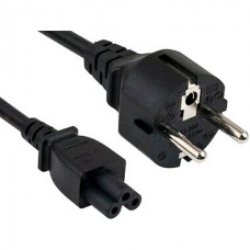 [NEW] EX297814RUS Кабель питания ноутбуков ExeGate Special PC5-0,5S (Евровилка Schuko->C5, 3*0.5mm2, CCA, черный, 0.5м)