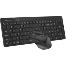 FG2400 AIR2 BLACK Клавиатура + мышь A4Tech Fstyler FG2400 Air2 клав:черный мышь:черный USB беспроводная slim (FG2400 A