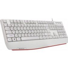 Клавиатура Defender Atom HB-546 White <USB> 104КЛ <45547>