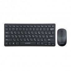 Gembird Wireless KBS-9100 (Кл-ра,USB,FM+Мышь 4кн,Roll,USB,FM)