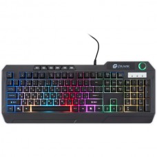 Клавиатура OKLICK 715G Black <USB> 111КЛ, подсветка клавиш <1680657>