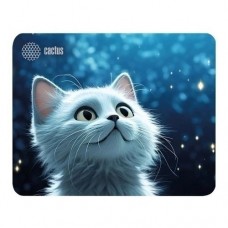 [NEW] Коврик для мыши Cactus White Cat 220x180x2мм (CS-MP-P06XS)