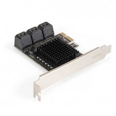 ExeGate EXE-516 (OEM) PCI-Ex1, SATA 6Gb/s, 6port-int <EX296207RUS>