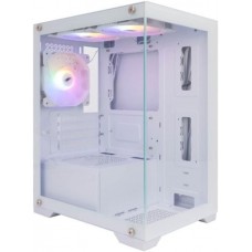 Miditower 1STPLAYER MIKU Mi2 <Mi2-WH-3F1-W> MicroATX без БП