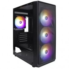Minitower 1STPLAYER FD3-M <FD3-M-BK-4F1> MicroATX без БП