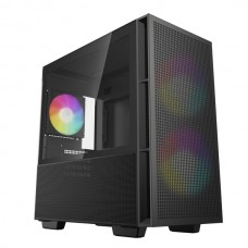 Minitower Deepcool CH360 <R-CH360-BKAPE3-G-1> Black MicroATX без БП