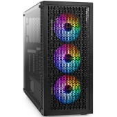 EX296316RUS Корпус Miditower ExeGate EVO-5001A-450NPX (ATX, БП 450NPX с вент. 12 см, 2*USB+1*USB3.0+HD Audio, черный, 3