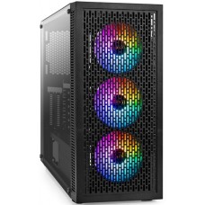 EX296316RUS Корпус Miditower ExeGate EVO-5001A-450NPX (ATX, БП 450NPX с вент. 12 см, 2*USB+1*USB3.0+HD Audio, черный, 3