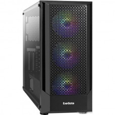 Miditower Exegate <EVO-8227> Black ATX без БП <EX295765RUS>