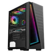 Miditower GameMax <Prism Black> ATX без БП